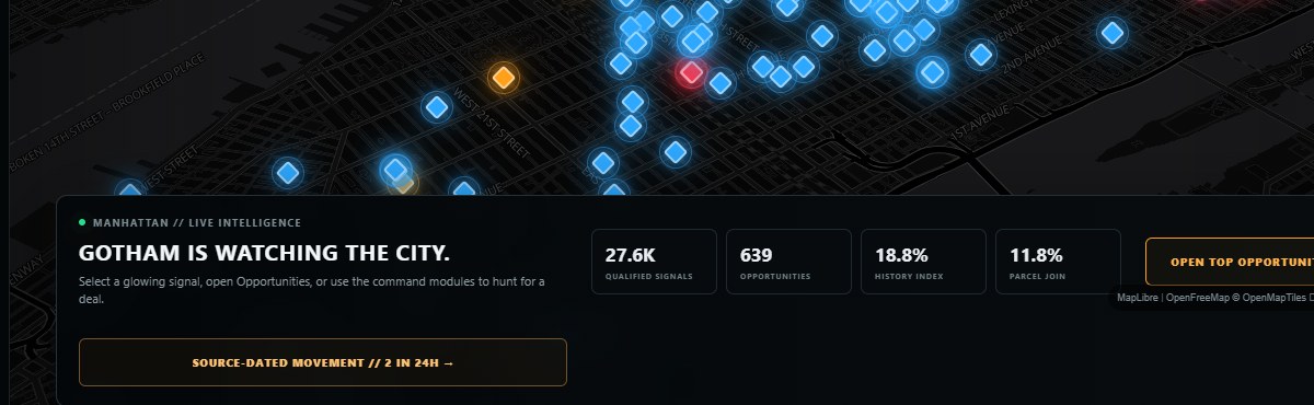 GOTHAM property intelligence
